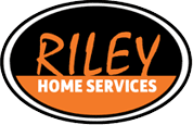 A logo of riley home services