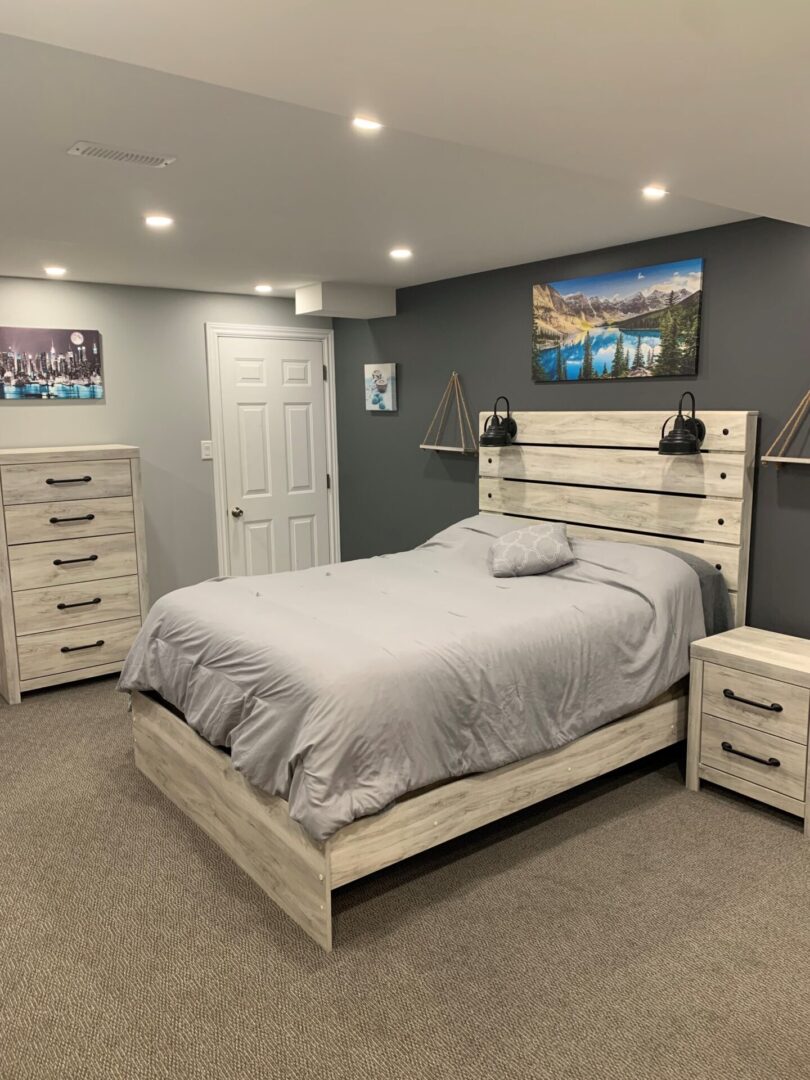 RIley Basement Bedroom
